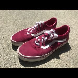 Maroon Vans!